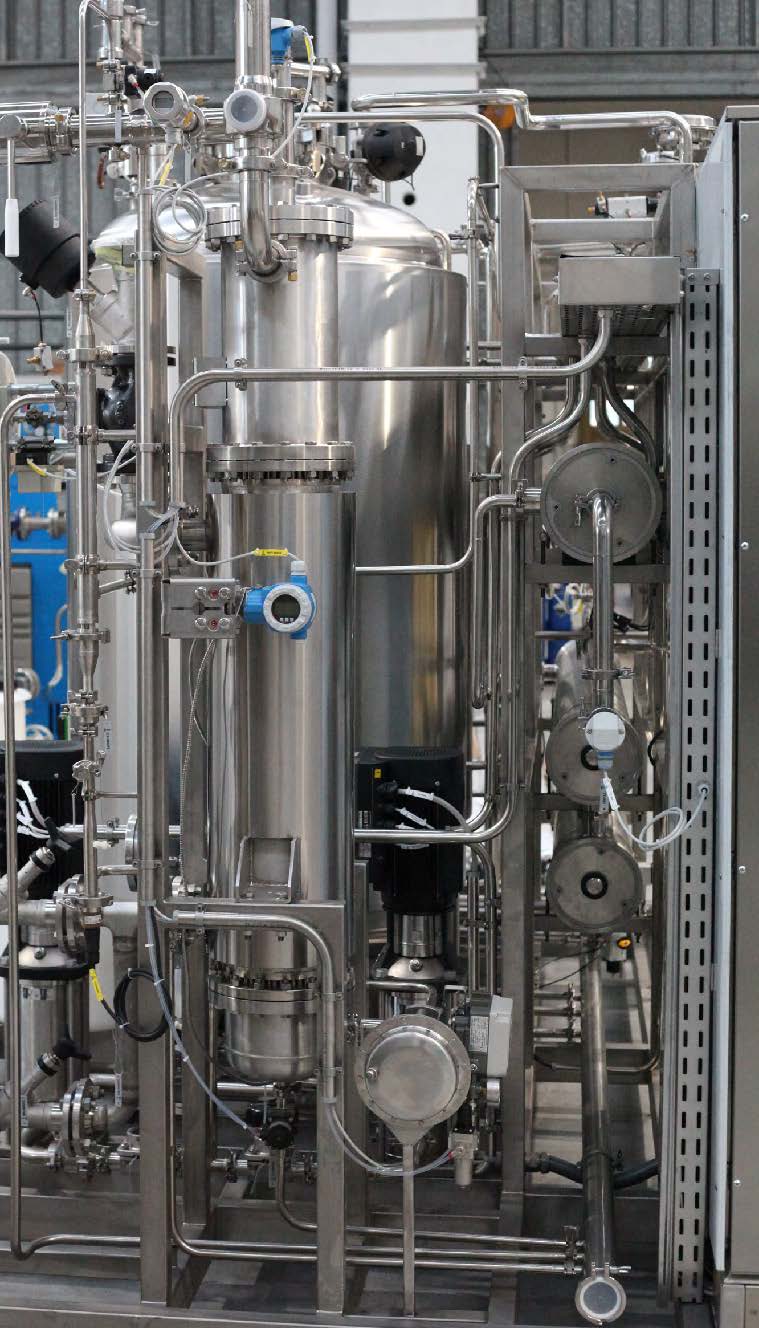 Pure steam generators