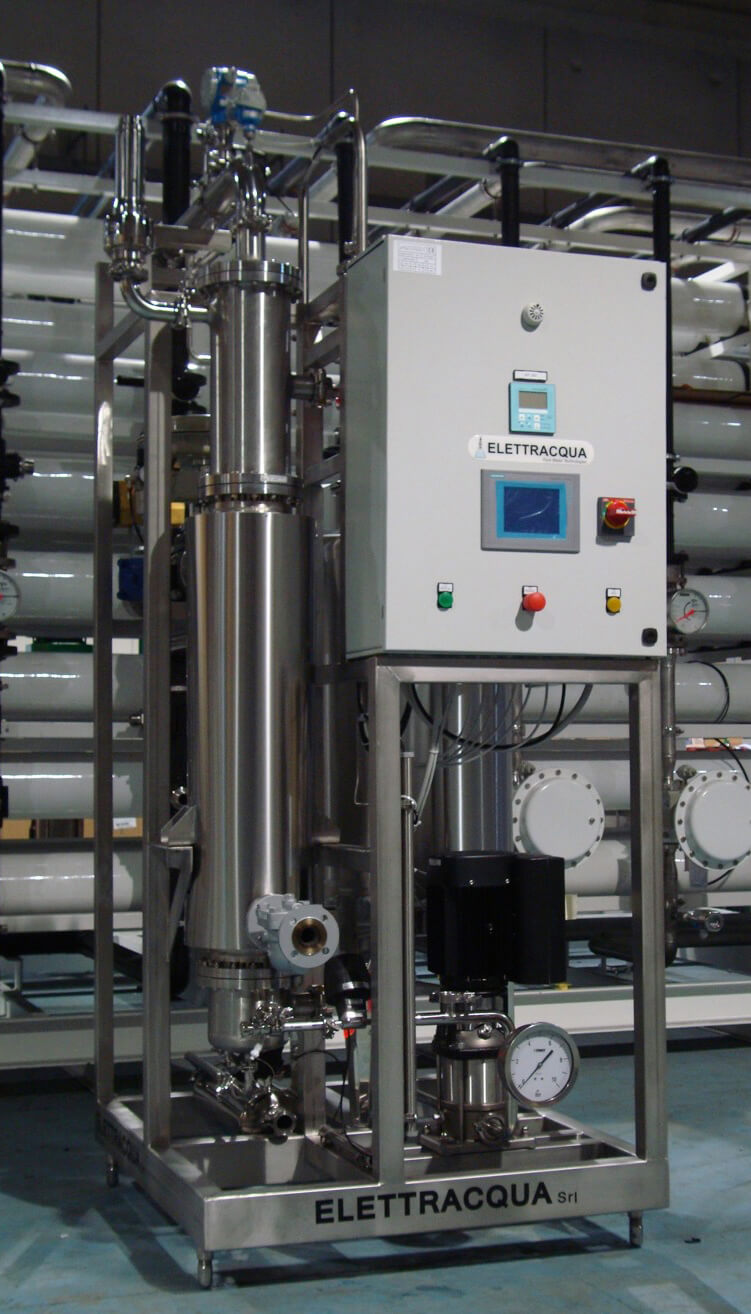 Pure steam generators